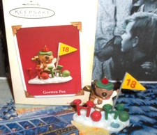 Gopher Par'2003'`A Par Is Nice And Birdie's Really Fun-Hallmark Tree Ornament