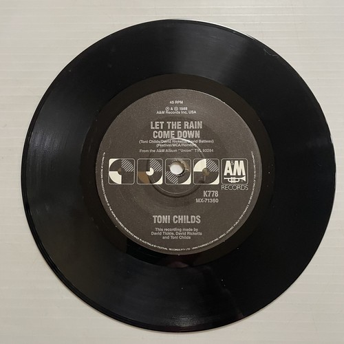 Disco de vinilo Toni Childs Zimbabwae 7” 45 RPM único K778 A&M Records 1988 - Imagen 12 de 24