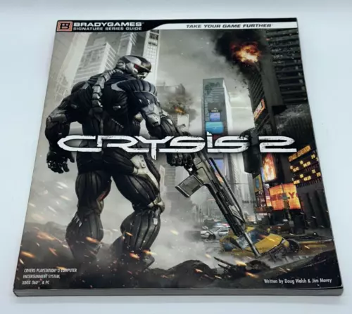 CRYSIS 2 Official Game Guide - BRADYGAMES, 2011 - Xbox 360 PS3 PC