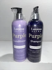 Sealed Luminus Ultra Purple Shampoo & Conditioner 16oz Each