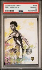 2021-22 PANINI COURT KINGS #183 TREY MURPHY III Rookies Level 4 PSA 10 GEM MINT