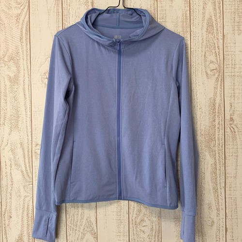 Uniqlo AIRism Mesh UV Protection Full-Zip Hoodie Cool AUTHENTIC Japan 456261 - Picture 9 of 13