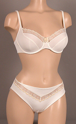 Chantelle Slip Gr. 44 XL Bikinislip Schlüpfer Hüftslip Elfenbein Dessous