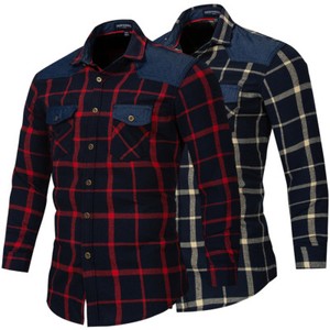 Mens-Denim-Shirt-100-Cotton-Breathable-Workwear-Long-Sleeve-Work-Casual-Shirts