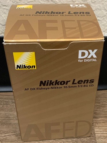 Nikon 10.5mm f2.8G ED DX f2.8 Fisheye 10.5/2.8 G Nikkor Lens+USA Model 091322RL - Picture 8 of 8