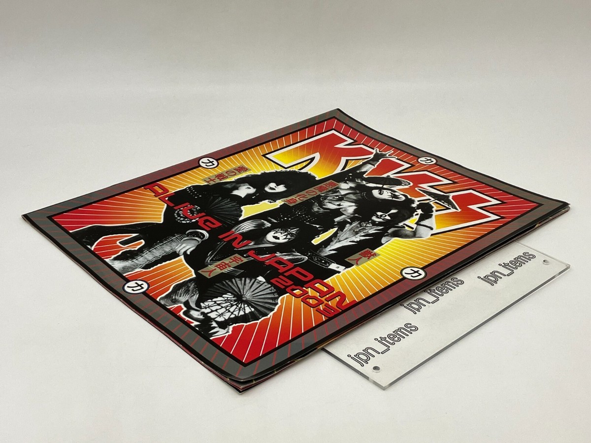 2001年! KISS·来日JAPAN TOURパンフレット 最高の品質 KISSキッス/2001年/パンフレット/JAPAN TOUR/来日