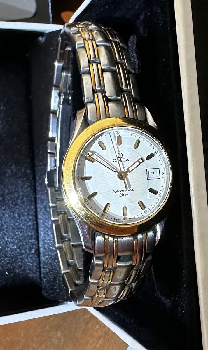 OMEGA Seamaster 120 6502/830 Vintage Ladies Bi-Metal Watch | eBay
