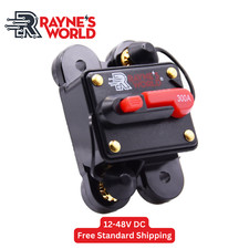 300 Amp Waterproof Circuit Breaker Auto/Marine/Solar 12-48V DC Manual Reset