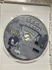 Sega Superstars Tennis Video Game Disc Only for Nintendo Wii Tested