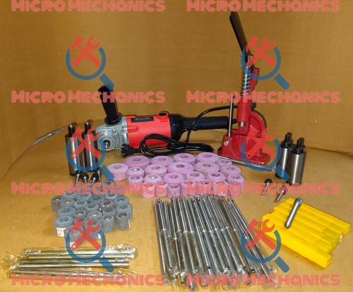 SIOUX STYLE HEAVY VALVE SEAT GRINDING COMPLETE KIT Small Big Engines DIY SET - Imagen 22 de 24