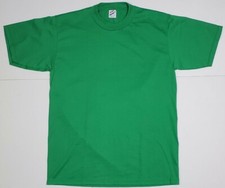 Vintage Jerzees Super T Shirt L Mens New With Tag Green 1990s Blank Made In USA