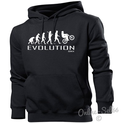 MENS WOMENS ADULTS, EVOLUTION OF A BIKER HOODIE