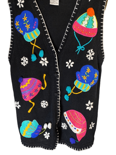 Victoria Jones, ugly Christmas vez embellished size small - Picture 3 of 5