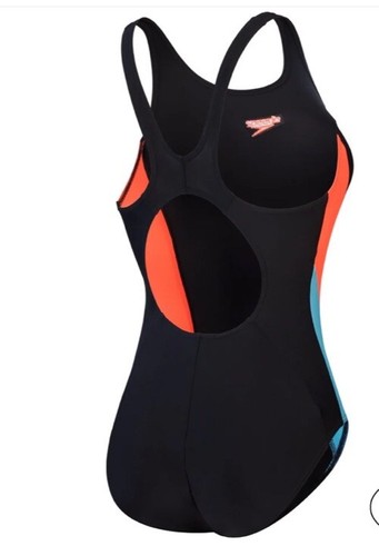 Speedo Damen Colourblock 2.0 Muscleback Badeanzug Schwimmanzug 10/34 - Bild 2 von 6