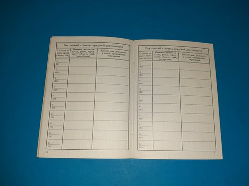 Soviet Union Communist Party Membership Book №13 USSR Official Document Original - Picture 8 of 12