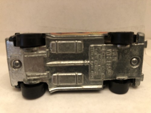 Vintage 1974 Hot Wheels Super Van Black w/ Flames Hong Kong 1/64 Diecast - Picture 10 of 12