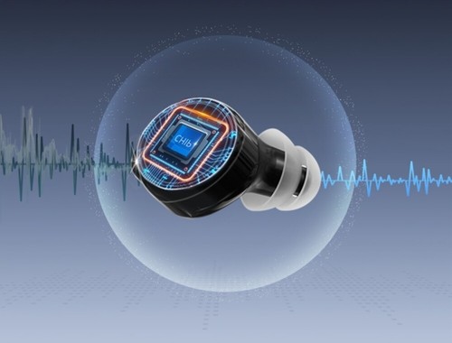 Apparecchio acustico professionale ricaricabile apparecchio acustico mini amplificatore acustico nuovo - Foto 7 di 8