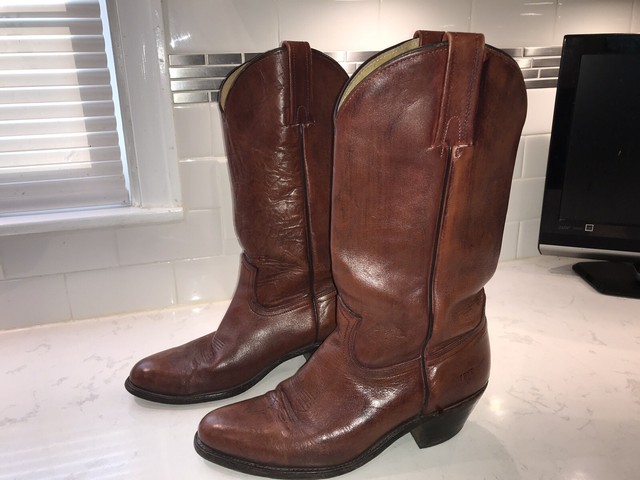 frye men's western boots