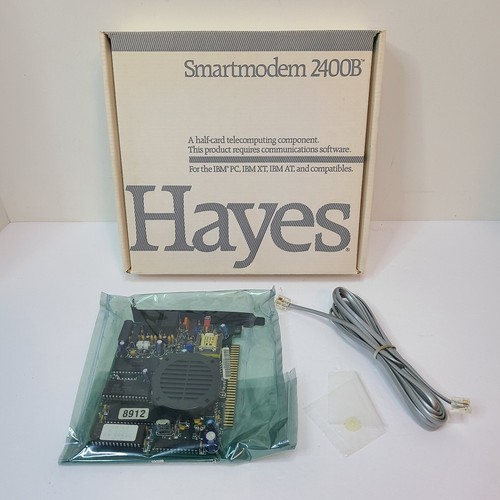 Hayes Smartmodem 2400B Smartcom III 3 Telecompiting System For IBM 1987 - Picture 2 of 18