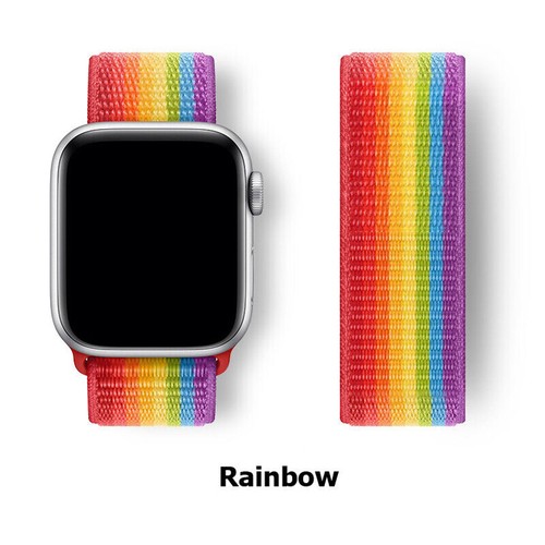 Pasek Nylonowa pętla Tkana sportowa do Apple Watch Ultra2 9 8 7 6 5 SE 4 38-49mm - Zdjęcie 13 z 169