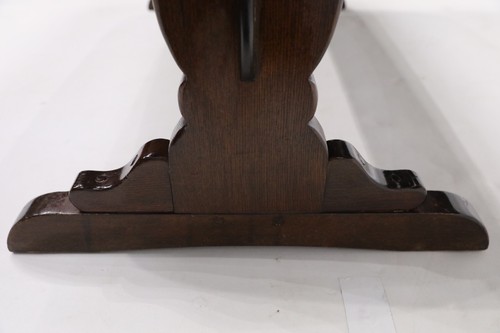 Ercol Refectory Plank Top Dining Table Retro Traditional Finish FREE UK Delivery - Picture 11 of 20