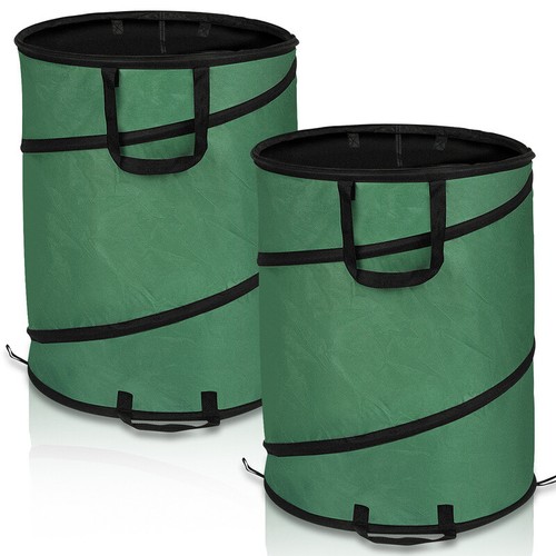 Gartensack Säcke Sack faltbar Gartenabfallsack 170L Pop Up Wasserfest Premium - Bild 12 von 15