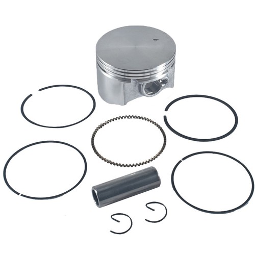 68mm Flat Top Piston Kit For 196cc Chinese Clone & Honda GX160 GX200 STD Bore - Picture 2 of 8