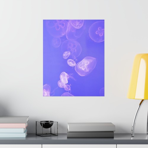 Mate Poster Wall Art Print Home Decor Ocean Jellyfish Abstract Photo Hanging - Picture 41 of 57