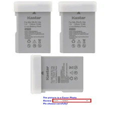 Kastar Replacement Battery for Nikon EN-EL14a MH-24a & Nikon D5300 DSLR Camera