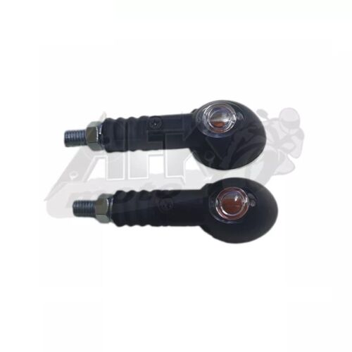 Kit 4 Blinker Blinker schwarz zugelassen für Motorrad Naked Sport Roller - Bild 3 von 5