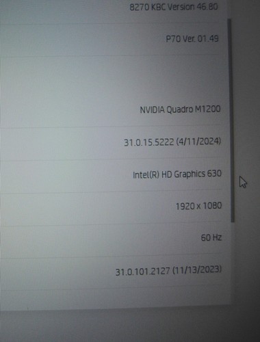 HP Zbook 17 G4 i7-7700HQ 16GB RAM Quadro 1200M 128GB SSD - Picture 6 of 8