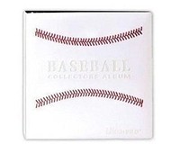 3-ring Durable Storage Album Binder Organizer For Baseball Card Collection White 3-ring Durable Storage Album Binder Organizer For Baseball Card Collection White