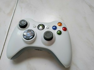 Manette officielle blanche sans fil pour Microsoft XBox 360