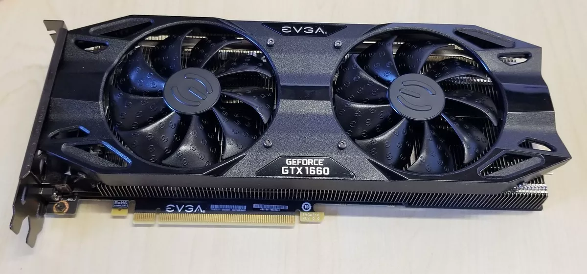 Ulempe otte Genveje EVGA GeForce GTX 1660 XC Ultra Black Gaming 6GB 192-bit GDDR5 Graphic Card  | eBay