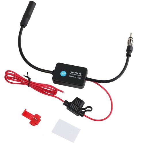 Car Auto Stereo FM&AM Radio Signal Antenna Aerial Signal Amp Amplifier Booster / - Picture 4 of 8