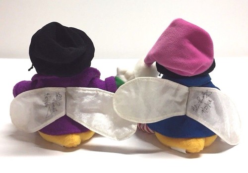 Tobin Fraley 1998 Signed Humbug Beannie Bag Sleepy and Scroogy EUC - Picture 5 of 11