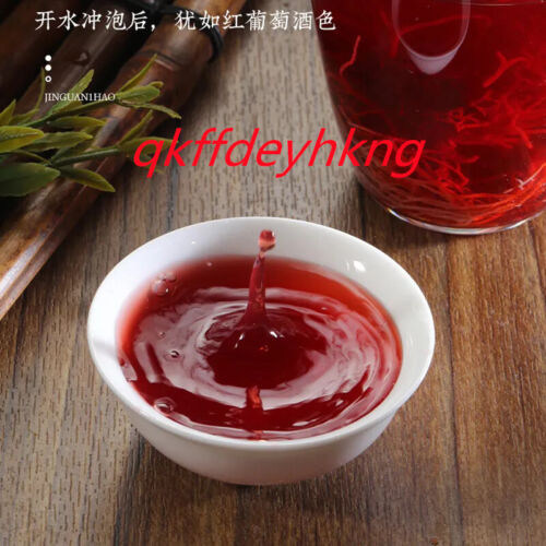250g Yunnan Snowy Plateau Golden Silk Red Snow Tea 云南高原天然野生金丝红雪茶 鹿心雪茶 - Picture 10 of 13
