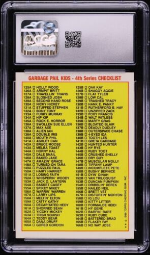 1986 Topps Garbage Pail adesivi per bambini Oak Kay #125b CGC 8,5 - Foto 2 di 2