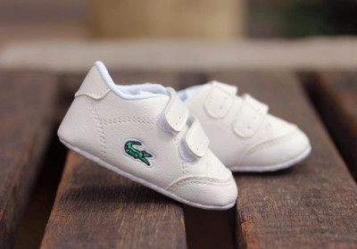 Newborn Baby Boy Girl Pre-Walker White Soft Sole Pram Shoes Trainers 0-18 Months