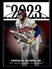 2024 Topps #23GH-5 Ronald Acuña Jr. 2023 Greatest Hits