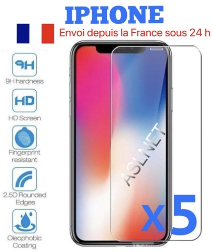 VERRE TREMPE VITRE PROTECTION ECRAN IPHONE 6 7 8 12 13 11 PRO MAX XS XR 14 15 16 - Afbeelding 8 van 58