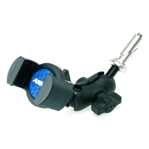 15mm - 17mm Motorrad Gabel Vorbau Yoke Mount mit RoadVise Handyhalter - Bild 9 von 9