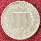 Nickel US Two, Three & Twenty Cents