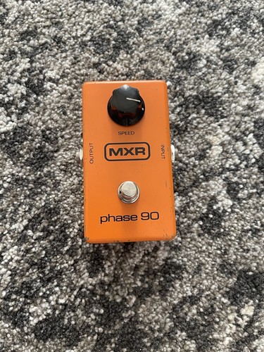 MXR MX-101 Phase 90 Phaser Shifter Block Logo Vintage 1980 Guitar Effect Pedal