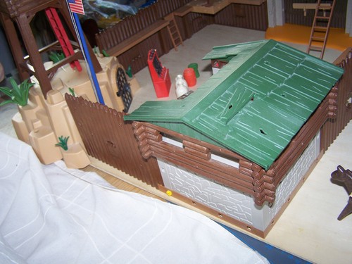 Playmobil Western "Fort Brave" 5256, Erweiterung 6270, 6 Nordstaatler +Pferd - Bild 12 von 13