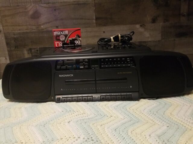 Vintage 1989 Magnavox AZ8390 Radio Cassette Recorder CDPlayer Boombox RARE Works Vintage 1989 Magnavox AZ8390 Radio Cassette Recorder CDPlayer Boombox RARE Works