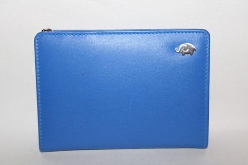 Golunski Savanna Range Leder-Geldbörse mit Doppelfaltung Stil 3003 Farbe Kobalt Neu