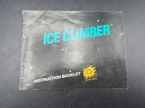 Ice Climber Hangtab 5-Screw Black Box Nintendo NES Complete in Box CIB WATA CGC - Picture 4 of 11