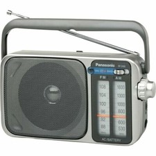 Panasonic RF-2400D Portable FM/AM Radio with AFC Tuner RF-2400 Silver New