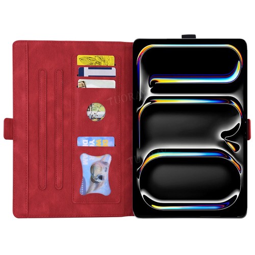 For iPad 11th Generation 11" A16 2025/Air Pro 11 Case Leather Card Stand Cover - Picture 235 of 251